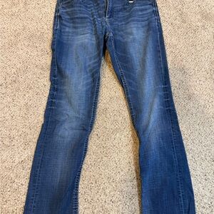 BKE Jake Straight Leg Dark Blue Jeans